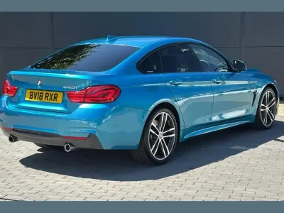 Used BMW 440 M Sport 322 HP (236 kW) 2018 Blue Coupe
