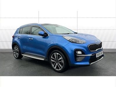 Used Kia Sportage 136 HP (100 kW) 2019 Blue SUV