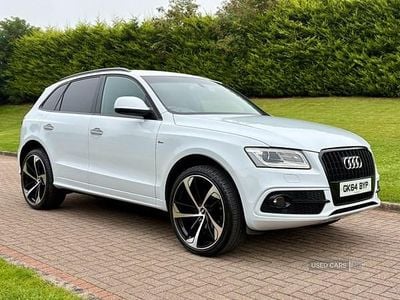 White Used 2014 Audi Q5 S-line plus SUV | £10,495 (Fair price)