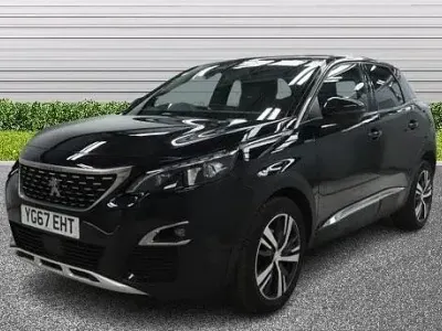 Used Peugeot 3008 GT-line 120 HP (88 kW) 2017 Black SUV