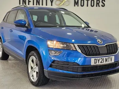 Used Skoda Karoq SE 2021 Blue SUV