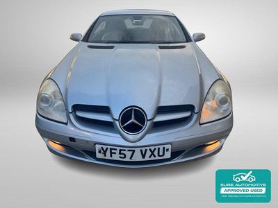 Used Mercedes SLK200 163 HP (119 kW) 2007 Silver Cabriolet