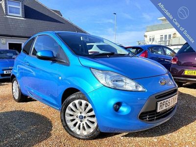 Blue Used 2015 Ford Ka Zetec Hatchback | £5,495 (Fair price)