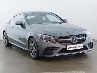 Used Mercedes C200 AMG Line Premium 184 HP (135 kW) 2019 Grey Coupe