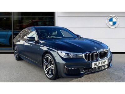 Singapore grey metallic Used 2019 BMW 740 M Sport Sedan | £31,887 (Fair price)