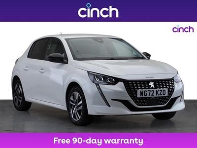 White Used 2022 Peugeot 208 Allure+ Hatchback | £13,849 (Fair price)