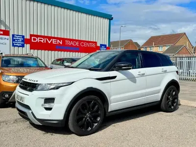 Used Land Rover Range Rover evoque Dynamic 190 HP (139 kW) 2013 White SUV