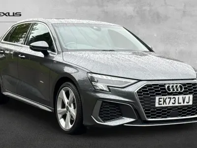 Used Audi A3 Sportback S-Line 150 HP (110 kW) 2023 Grey Hatchback