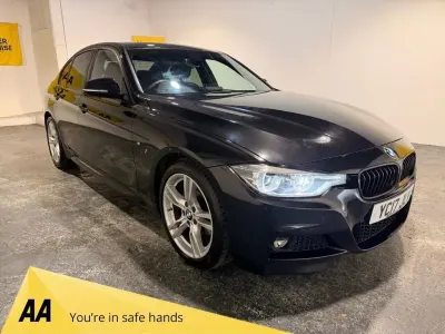 Begagnad BMW 320 M Sport 190 HK (139 kW) 2017 Svart Sedan