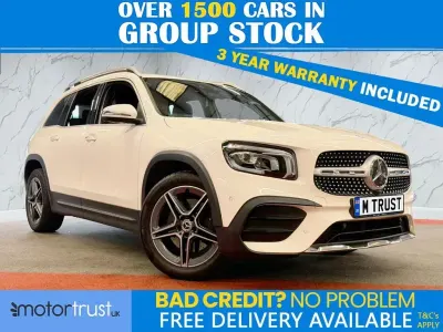 Used Mercedes GLB220 AMG Line Premium 190 HP (139 kW) 2020 White SUV