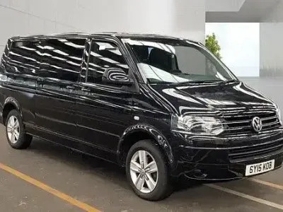 Used VW T5 SE 138 HP (101 kW) 2015 Black Van