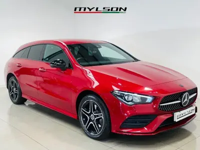 Used Mercedes CLA250e Shooting Brake AMG line 218 HP (160 kW) 2022 Red Estate