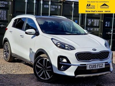 Used Kia Sportage 134 HP (98 kW) 2019 White SUV