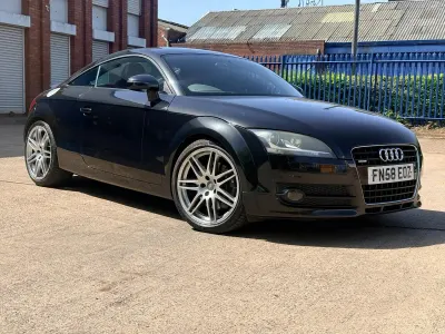 Used Audi TT S-Line 250 HP (183 kW) 2008 Black Coupe