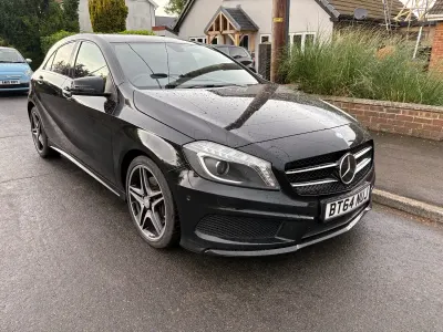 Used Mercedes A220 AMG 170 HP (125 kW) 2015 Black Hatchback