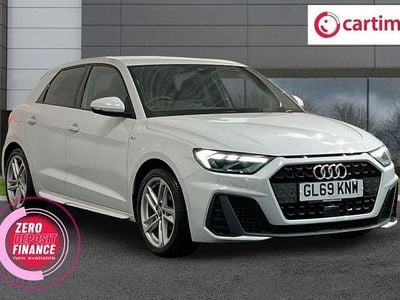 Used Audi A1 Sportback S-Line 95 HP (69 kW) 2019 White Hatchback