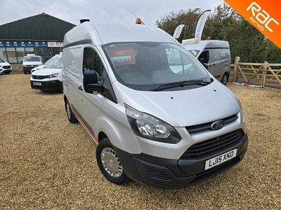 Used Ford Transit Custom 100 HP (73 kW) 2015 Silver Van