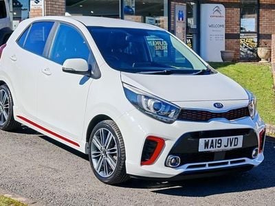 Used Kia Picanto GT-Line 2019 White Hatchback