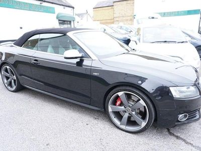 Black Used 2011 Audi S5 Cabriolet Comfort Cabriolet | £10,000
