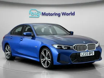 Used BMW 330e M Sport 292 HP (214 kW) 2023 Blue Sedan