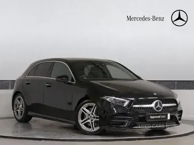 Used Mercedes A220 AMG Line Premium Plus 190 HP (139 kW) 2021 Black Hatchback