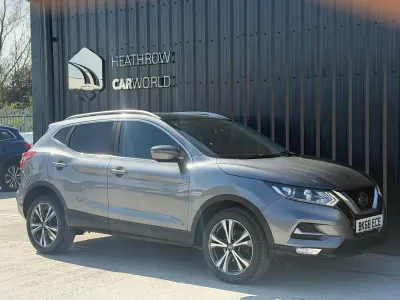 Używany Nissan Qashqai N-Connecta 115 KM (84 kW) 2018 Szary SUV