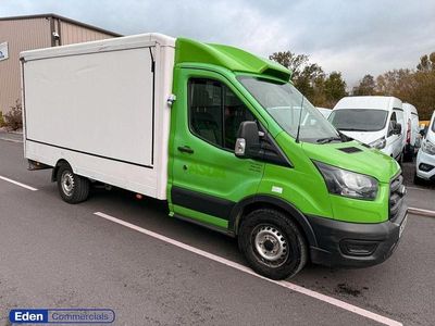 Used Ford Transit 130 HP (95 kW) 2020 Green Cabriolet