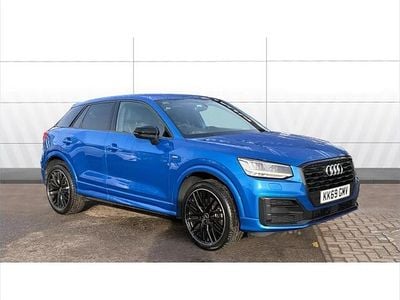 Used Audi Q2 Black Edition 116 HP (85 kW) 2020 Blue SUV