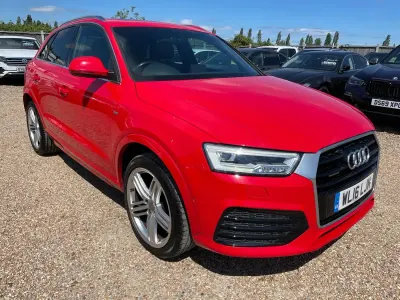 Second-hand Audi Q3 S-line plus 2016 Roșu SUV