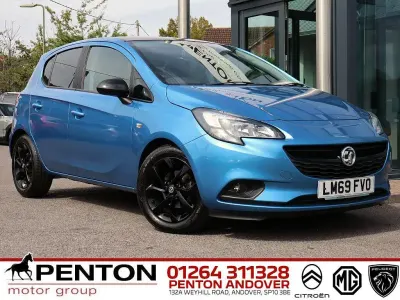 Used Vauxhall Corsa 75 HP (55 kW) 2019 Blue Hatchback