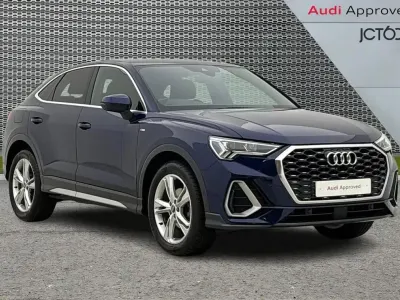 Used Audi Q3 S-Line 150 HP (110 kW) 2022 Blue SUV