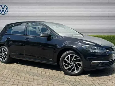 Used VW Golf VII Match 150 HP (110 kW) 2019 Black Hatchback