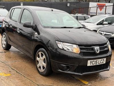 Black Used 2015 Dacia Sandero Ambiance Hatchback | £1,499 (Good price)