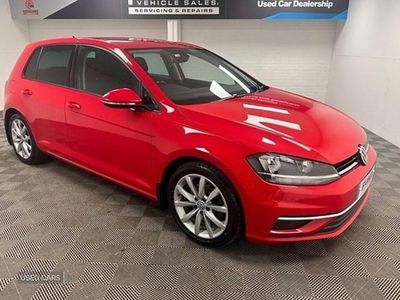 Red Used 2018 VW Golf VII GT Hatchback | £11,895 (Fair price)