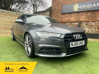Używany Audi A6 Black Edition 190 KM (139 kW) 2016 Szary Sedan/Limuzyna