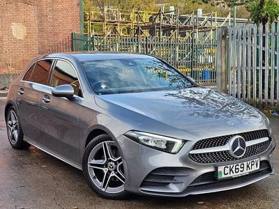 Grey Used 2019 Mercedes A180 AMG line Hatchback | £16,295 (Fair price)