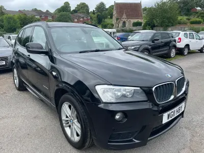 Used BMW X3 M Sport 184 HP (135 kW) 2011 Black SUV