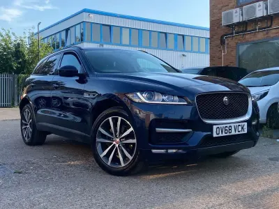 Used Jaguar F-Pace R-Sport 180 HP (132 kW) 2018 Blue SUV