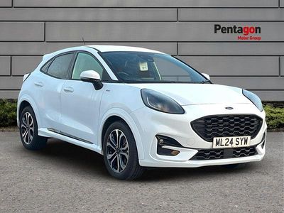 White Used 2024 Ford Puma ST-Line SUV | £17,495 (Fair price)