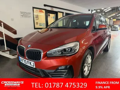 Begagnad BMW 218 Comfort Edition 150 HK (110 kW) 2020 Orange Halvkombi
