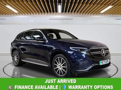 Used Mercedes EQC400 AMG line 300 kW (408 HP) 2023 Blue SUV