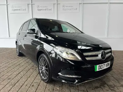 Used Mercedes B250e Premium 131 kW (179 HP) 2017 Black MPV