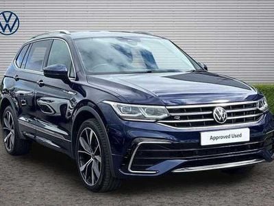 Second-hand VW Tiguan Allspace R-line 190 CP (139 kW) 2021 Albastru SUV