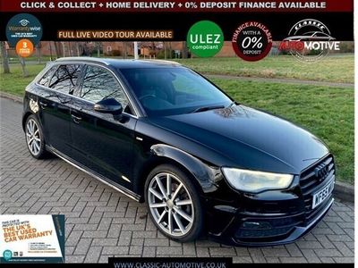 used Audi A3 Sportback 2.0 TDI S LINE 5d 148 BHP *GREAT CONDITION+0% DEPOSIT FINANCE