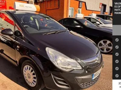 Usado Vauxhall Corsa S 85 HP (62 kW) 2013 Preto Citadino