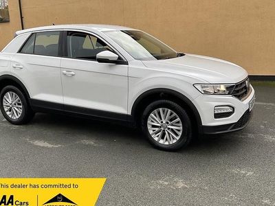 Used VW T-Roc S 115 HP (84 kW) 2018 White SUV