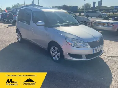 Used Skoda Roomster SE 105 HP (77 kW) 2015 Silver MPV