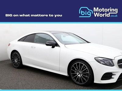 used Mercedes E300 E Class 2.0GPF AMG Line (Premium Plus) Coupe 2dr Petrol G-Tronic+ Euro 6 (s/s) (245 ps) AMG body Coupe