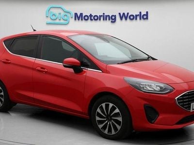 Red Used 2022 Ford Fiesta Titanium Hatchback | £11,800 (Good price)
