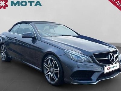 Used Mercedes E350 AMG line 258 HP (189 kW) 2016 Grey Cabriolet